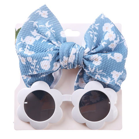 Hair Band and Sunglasses Fun Pattern Set