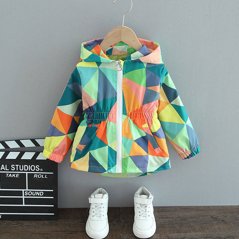 Colorful Hooded Windbreaker Collection