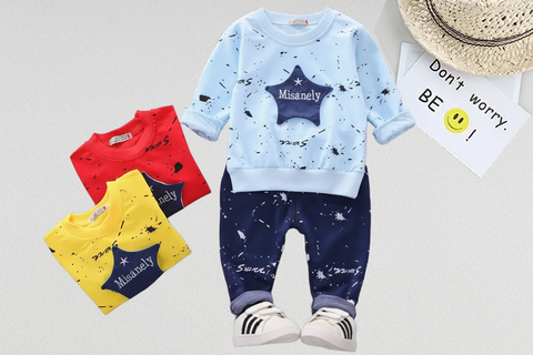 Playful Sweatshirt and Jogger Set