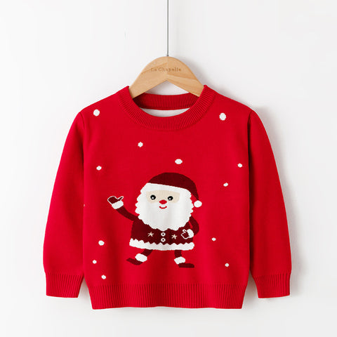 Festive Reindeer Cotton Knit Sweater Collection
