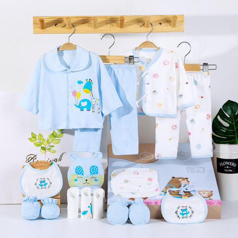 Playful Animal Friends Newborn Gift Box Set