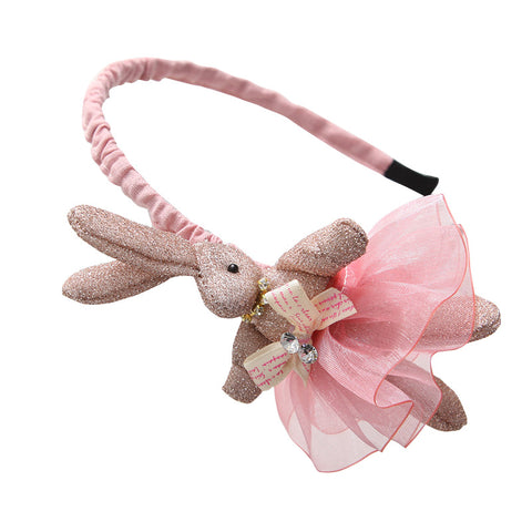 Bunny Doll Tulle Dress Hairband Headband Set