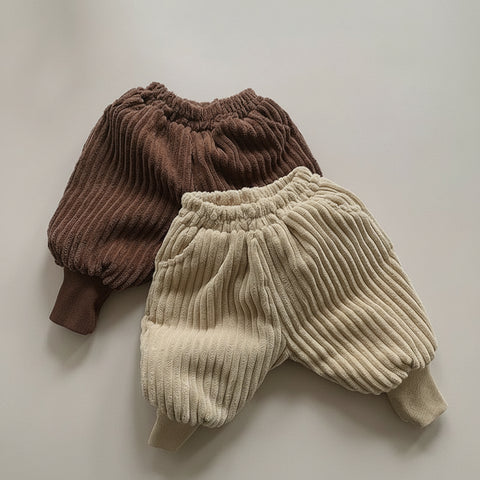 Cozy Cotton Corduroy Harem Pants