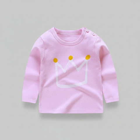 Printed Cotton Long Sleeve T-Shirt Collection