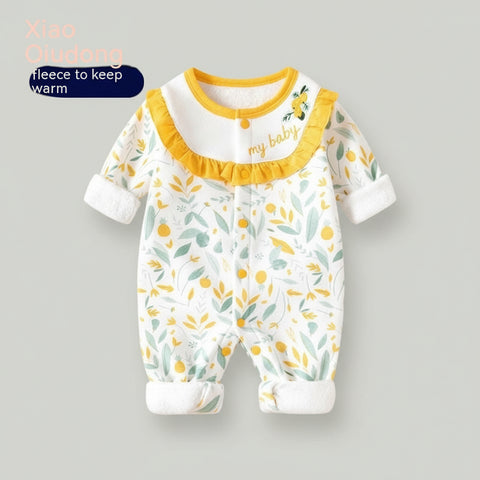 Playful Design Thickened Cotton Romper Collection
