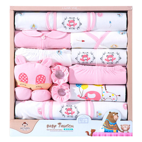 Playful Animal Friends Newborn Gift Box Set