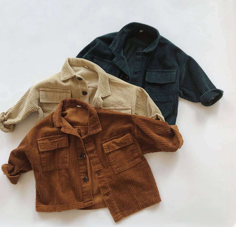 Soft Ribbed Corduroy Shirt