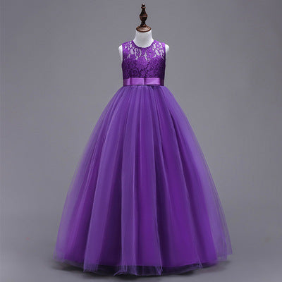 Elegant Tulle Gown Lace Bodice Design