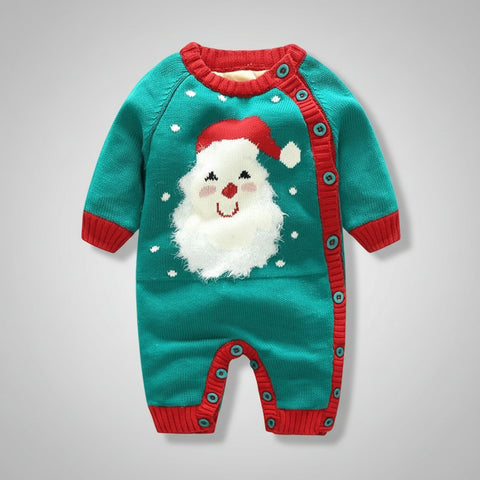 Festive Cotton Knit Romper Collection