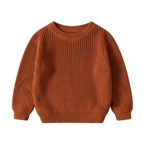 Cozy Everyday Wear Cotton Knit Sweater