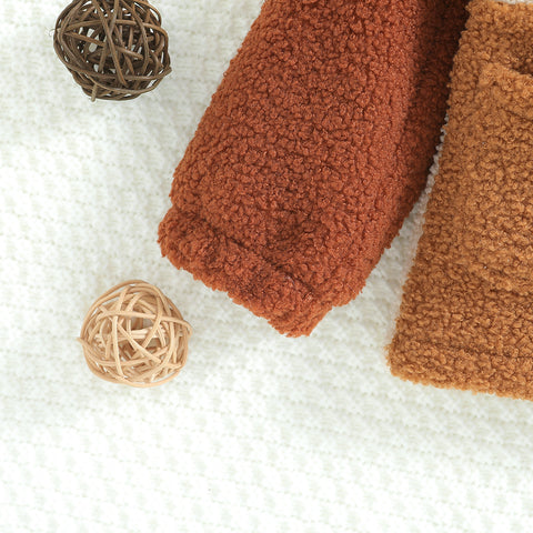 Kuschelige Sherpa-Fleecejacke