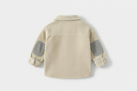 Corduroy Shirt with Elbow Patches