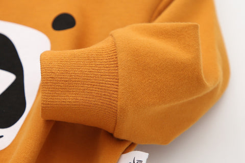 Cozy Fleece Lining Cotton Sweatshirt