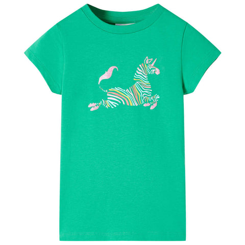 Cotton Unicorn Print T-Shirt