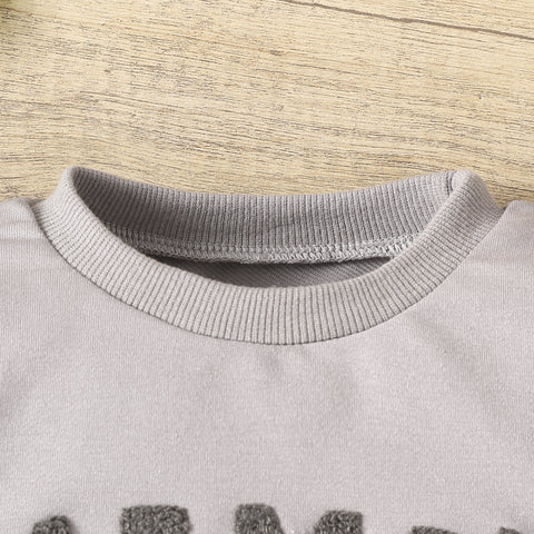 Cozy Cotton Sweatshirt and Pants Set