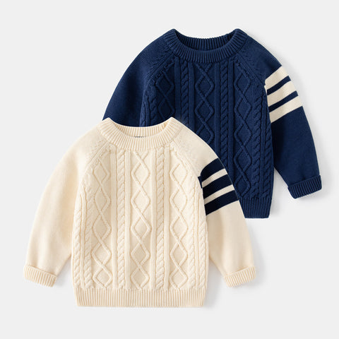 Cozy Cable Knit Cotton Sweater