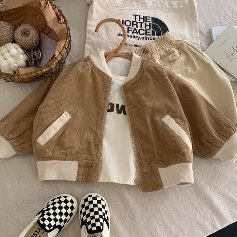 Soft Cotton Corduroy Jacket