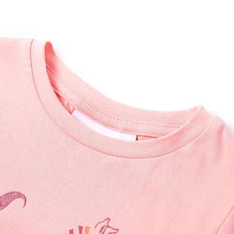 Cotton Unicorn Print T-Shirt