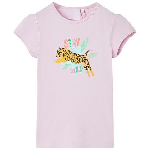 Cotton Tiger Print T-Shirt