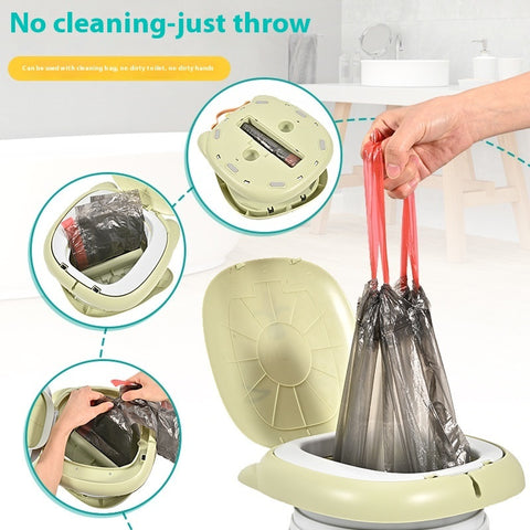 Portable Foldable Toilet Seat