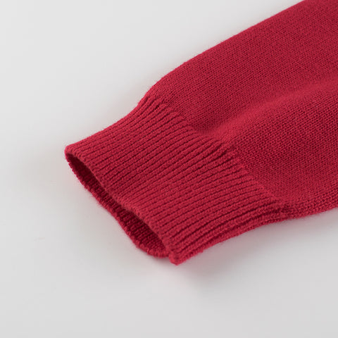 Lightweight and Cozy Cotton Knit Sweater