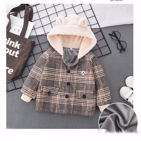 Cozy Hooded Cotton Coat