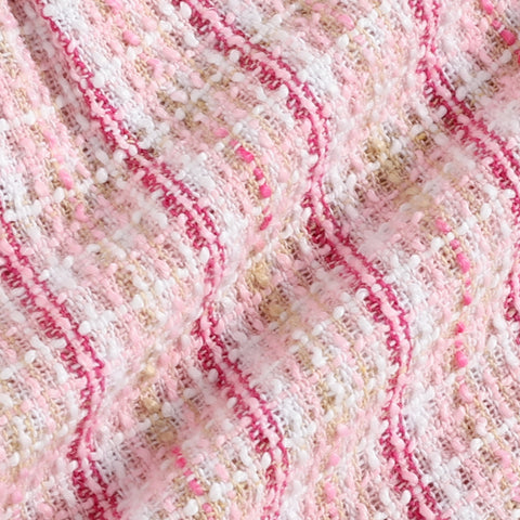 Charming Cotton Cardigan and Plaid  Skirt Set